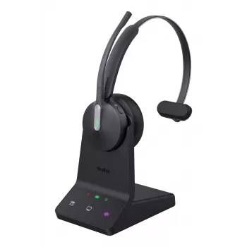 Cuffia Yealink WH64 Mono UC, wireless, 20 - 20000 Hz, ufficio/call center, 92 g, cuffia, nero