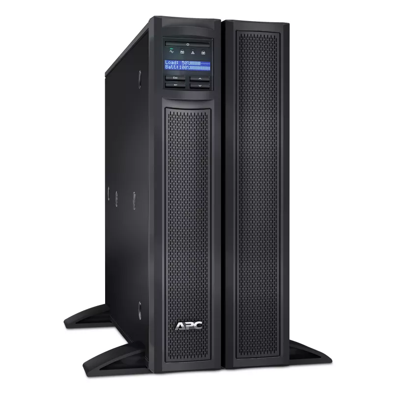 APC Smart-UPS X SMX2200HV - 2200VA, 8x uscite C13 + 2x C19, USB, autonomia estendibile, profondità ridotta