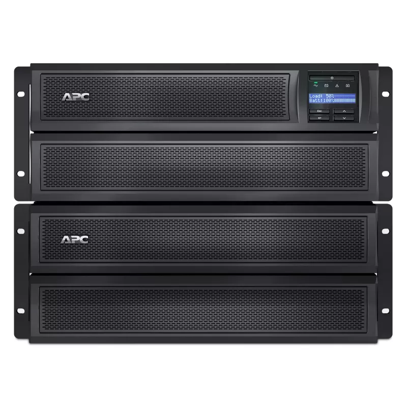 APC Smart-UPS X SMX2200HV - 2200VA, 8x uscite C13 + 2x C19, USB, autonomia estendibile, profondità ridotta