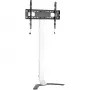 Techly ICA-TR47 supporto TV da pavimento slim, 32-70 pollici, 40 kg, bianco
