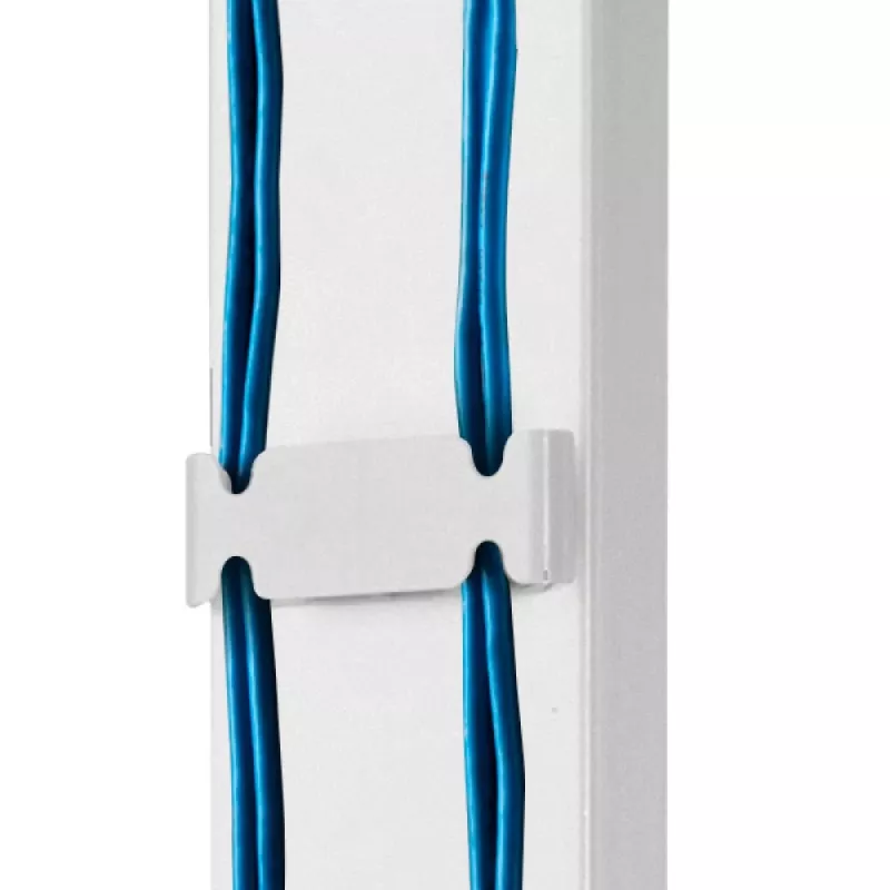 Techly ICA-TR47 supporto TV da pavimento slim, 32-70 pollici, 40 kg, bianco
