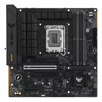 Scheda madre ASUS TUF GAMING B760M-PLUS WIFI II — Intel B760, LGA 1700, micro ATX, DDR5, 4 DIMM, Wi‑Fi 6E, 2.5 Gb LAN