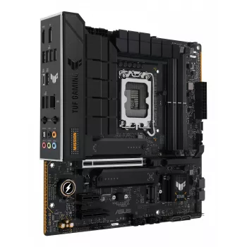 Scheda madre ASUS TUF GAMING B760M-PLUS WIFI II — Intel B760, LGA 1700, micro ATX, DDR5, 4 DIMM, Wi‑Fi 6E, 2.5 Gb LAN