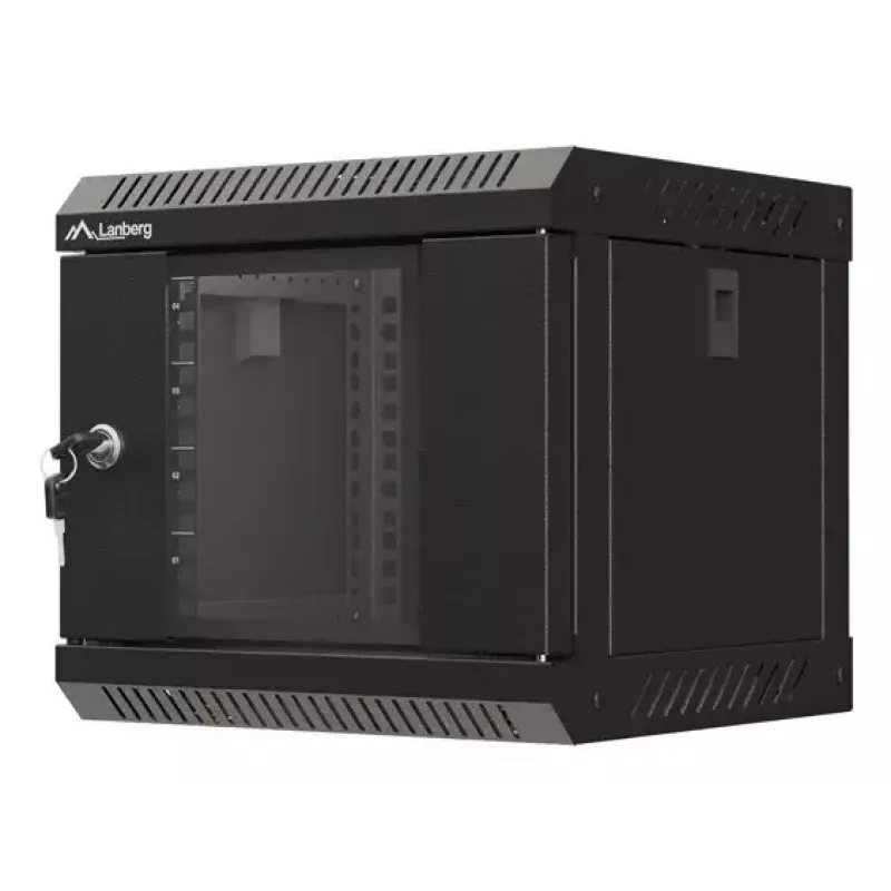 Rack da parete Lanberg WF11-3304-10B 4U nero portata 30 kg