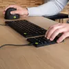 R-Go Tools tastierino numerico R-Go Numpad Break, tastierino numerico ergonomico con software per le pause, con filo, nero