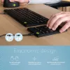 R-Go Tools tastierino numerico R-Go Numpad Break, tastierino numerico ergonomico con software per le pause, con filo, nero