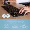 R-Go Tools tastierino numerico R-Go Numpad Break, tastierino numerico ergonomico con software per le pause, Bluetooth, nero