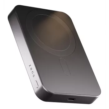 Powerbank ZENS sottile Qi2 Al 10000mAh nero