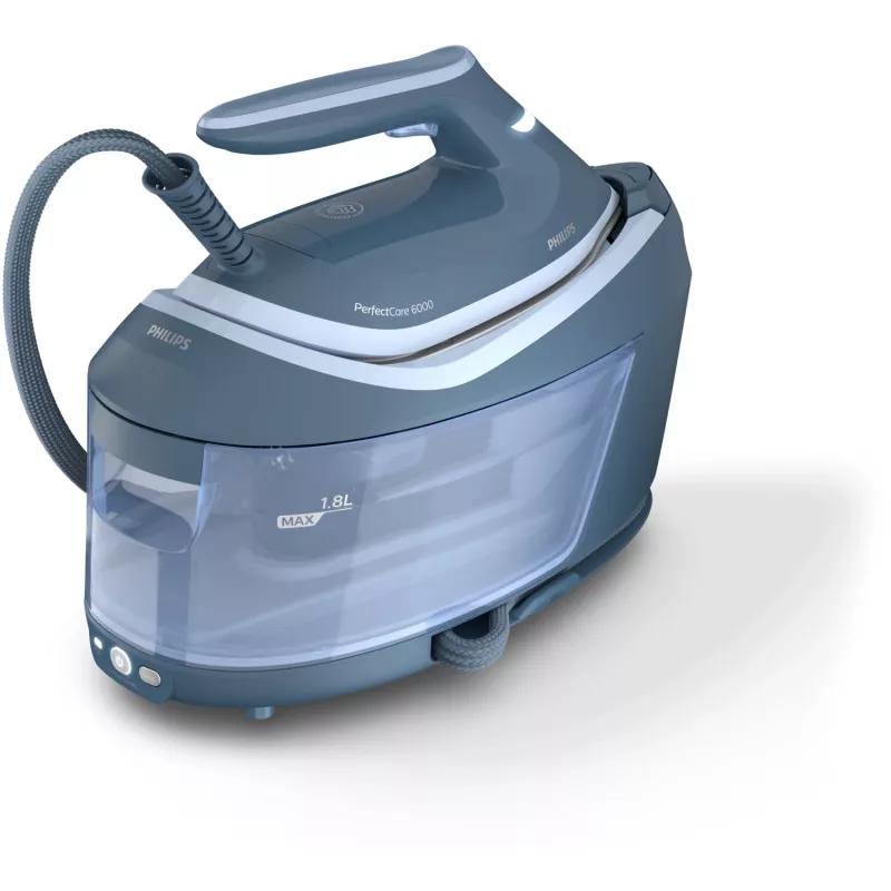 Philips Serie 6000 stazione da stiro a vapore PSG6042/20 2400 W 1,8 L SteamGlide Advanced blu