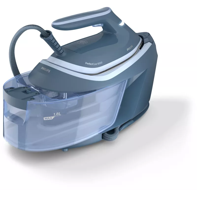 Philips Serie 6000 stazione da stiro a vapore PSG6042/20 2400 W 1,8 L SteamGlide Advanced blu