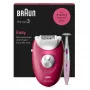 Epilatore Braun Silk-épil 3 SE3-202, 20 pinzette, funzionamento a rete, Berry