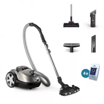 Philips serie 8000 XD8152/12 aspirapolvere 4 L aspirapolvere a cilindro a secco 900 W sacchetto