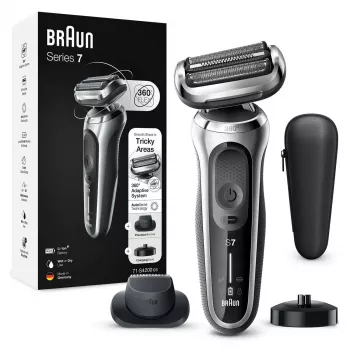 Rasoio Braun serie 7 71-S4200cs nero AutoSense batteria ricaricabile