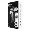 Rasoio Braun serie 7 71-S4200cs nero AutoSense batteria ricaricabile