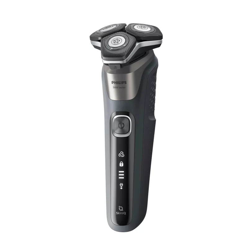 Philips SHAVER serie 5000 S5887/30 rasoio uomo, rasoio rotante, nero, grigio