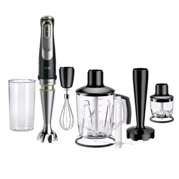 Braun MultiQuick 9 MQ9147X 0,6 L frullatore a immersione 1200 W nero, acciaio inox