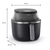 Philips serie 3000 NA322/00 friggitrice singola 4,2 L a libera installazione 1400 W friggitrice ad aria rame, nero