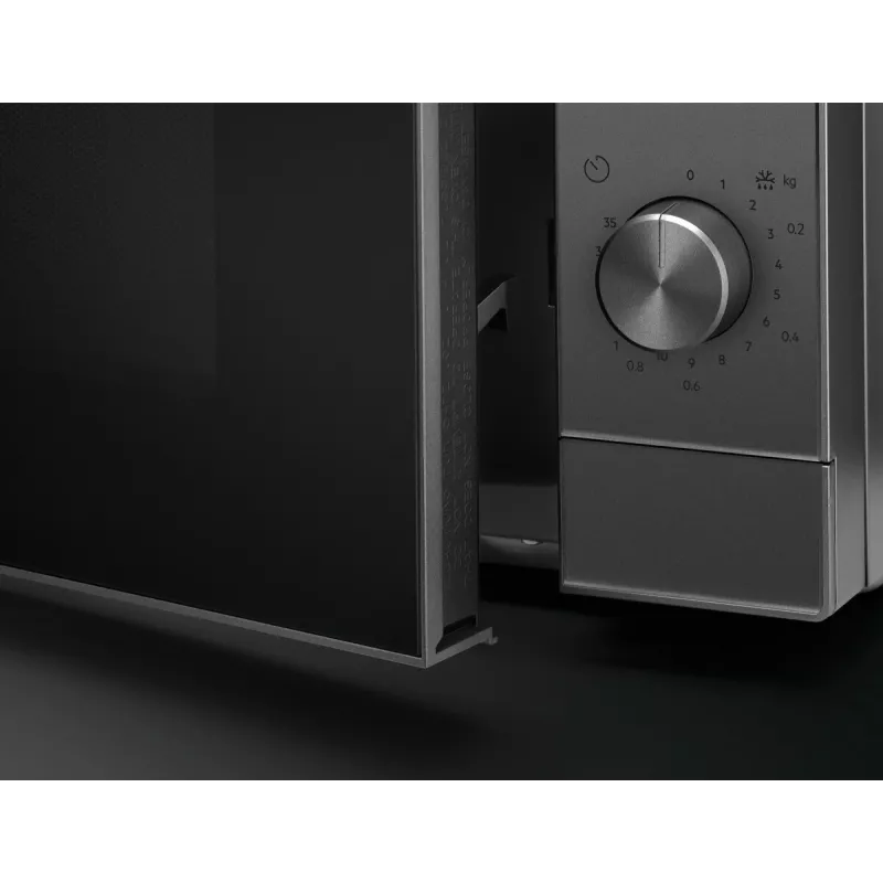 Microonde grill compatto Electrolux EMZ421MMTI — 800 W, 20 l, titanio, piatto rotante 270 mm