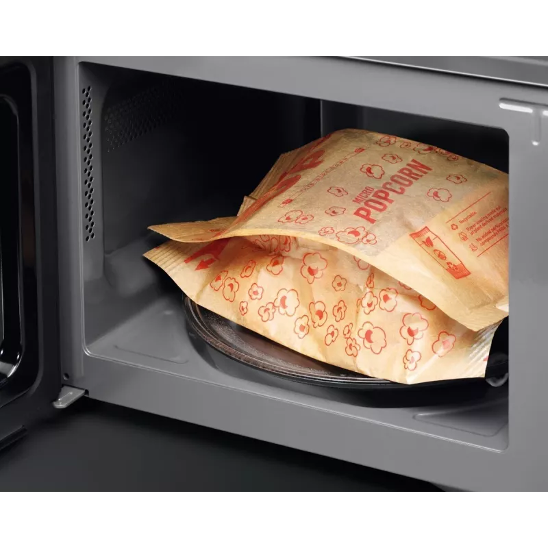 Microonde grill compatto Electrolux EMZ421MMTI — 800 W, 20 l, titanio, piatto rotante 270 mm