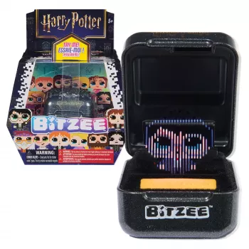 Wizarding World Harry Potter, Bitzee giocattolo interattivo con 20 personaggi, ideale per regali di Pasqua, animale domestico digitale che reagisce a scorrimento, inclinazione e tocco