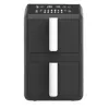 Friggitrice ad aria calda elettrica Maestro MR-761, capacità 10 L, 2400 W, 12 programmi, 80–200 °C, doppia costruzione, nero