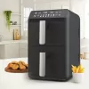 Friggitrice ad aria calda elettrica Maestro MR-761, capacità 10 L, 2400 W, 12 programmi, 80–200 °C, doppia costruzione, nero