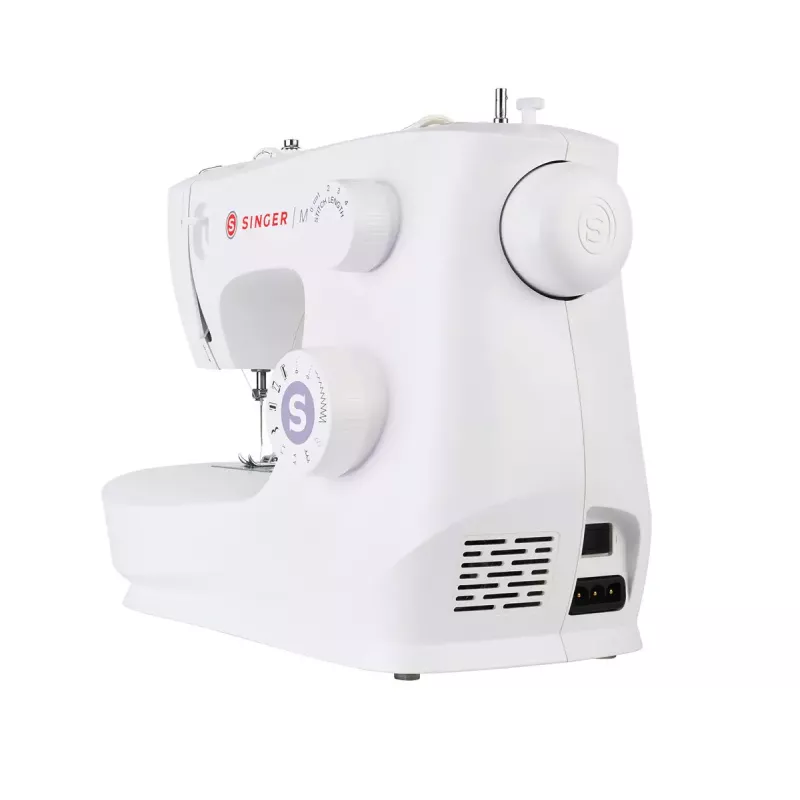 Macchina da cucire semiautomatica SINGER M2405 — meccanica, 11 programmi, 8 punti, 70W, bianca