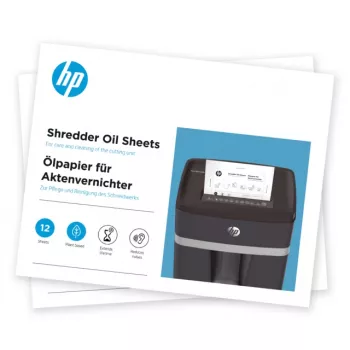 HP 9133 accessorio per distruggidocumenti fogli lubrificanti 12 pz.