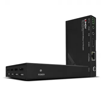 Lindy 70m Cat.6 HDMI 4K30, extender HDBaseT IR e RS-232 con PoC