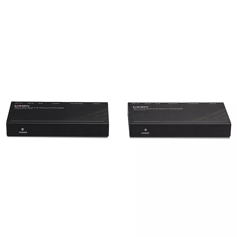 Lindy 70m Cat.6 HDMI 4K30, extender HDBaseT IR e RS-232 con PoC