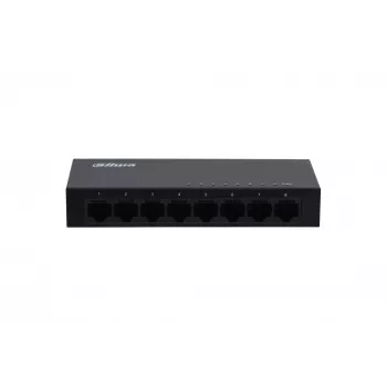 Dahua Technology Access switch Gigabit 8 porte non gestito, non gestito, L2, Gigabit Ethernet (10/100/1000)