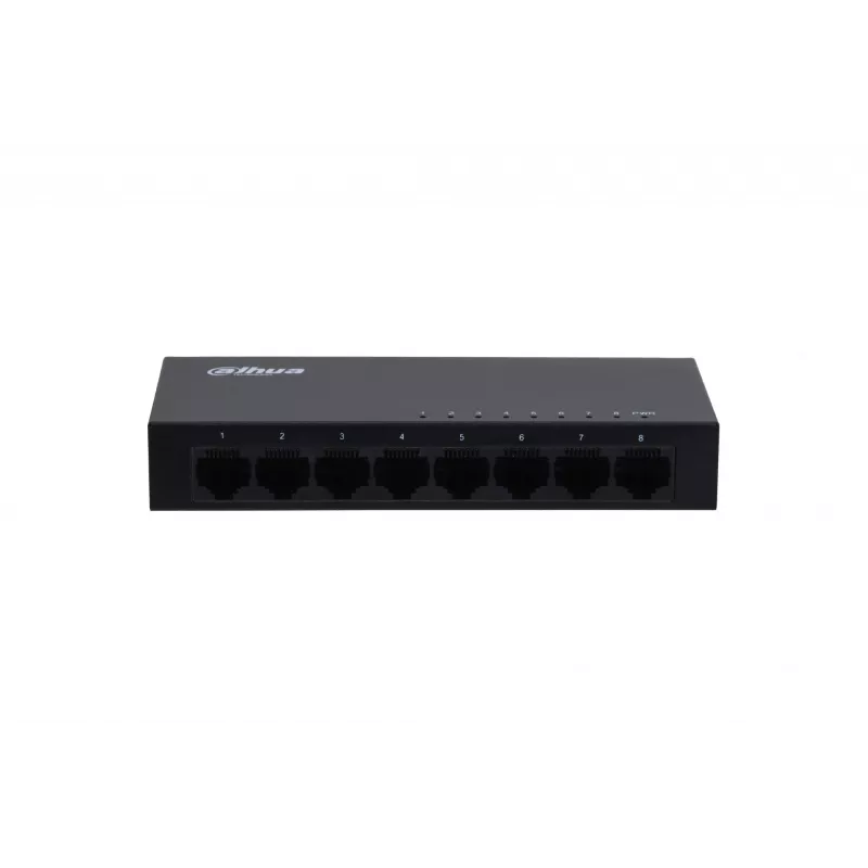Dahua Technology Access switch Gigabit 8 porte non gestito, non gestito, L2, Gigabit Ethernet (10/100/1000)