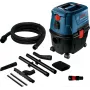 Bosch GAS 15 PS Professional aspirapolvere a cilindro, a secco, 1100 W, 15 l, sacchetto raccoglipolvere