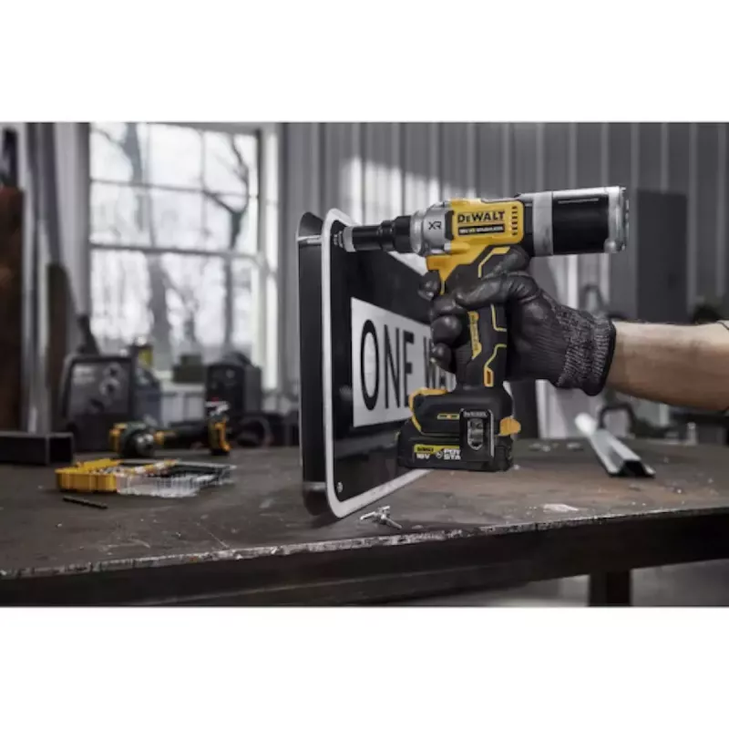 Rivettatrice a batteria DeWalt DCF414NT-XJ – rivettatrice a batteria, portatile
