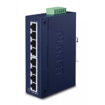 PLANET Industrial switch slim Type-S IP30 8 porte