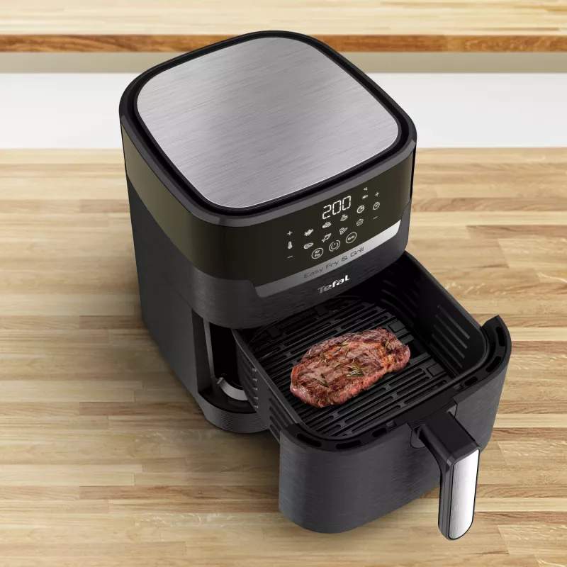 Tefal Easy Fry & Grill EY5058 friggitrice ad aria calda monoblocco 4,2 L 1550 W nero