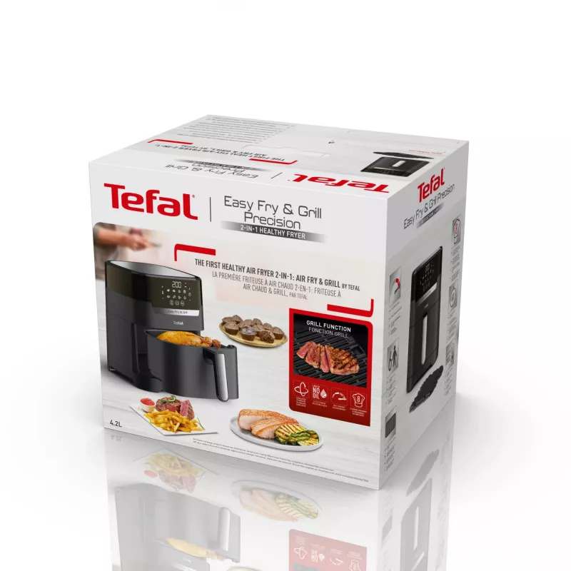 Tefal Easy Fry & Grill EY5058 friggitrice ad aria calda monoblocco 4,2 L 1550 W nero