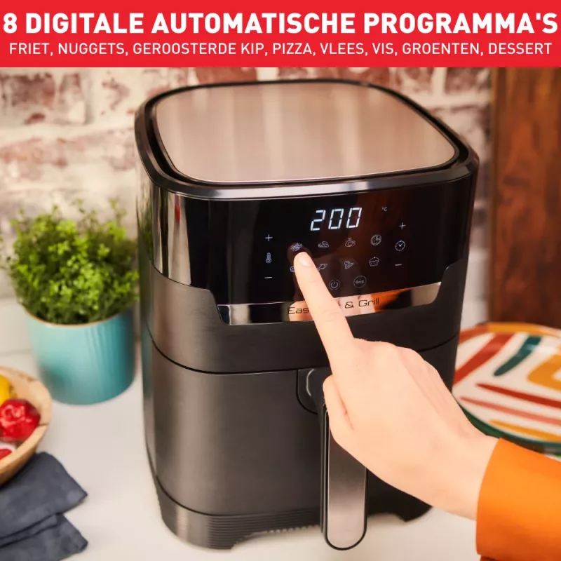 Tefal Easy Fry & Grill EY5058 friggitrice ad aria calda monoblocco 4,2 L 1550 W nero