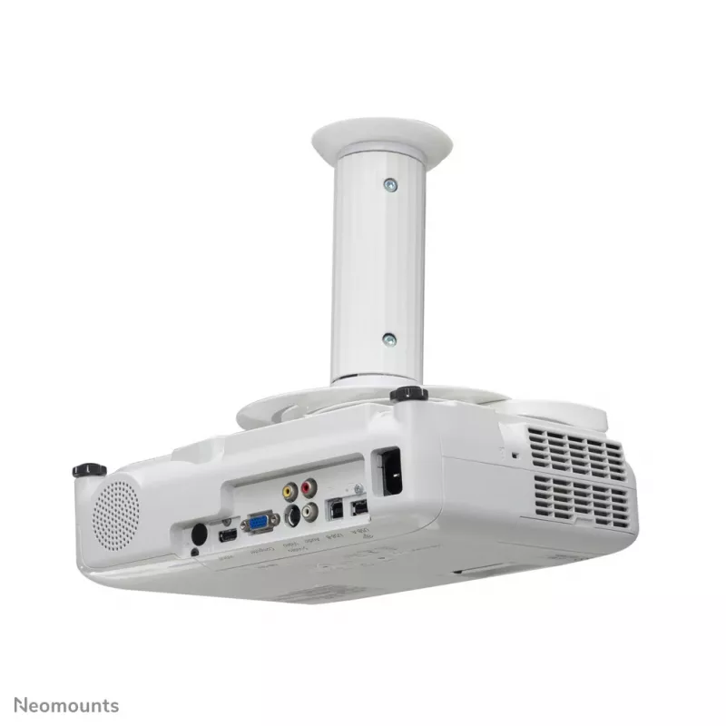 Neomounts BEAMER-C80WHITE supporto a soffitto per proiettore - altezza 13-20 cm - completamente orientabile
