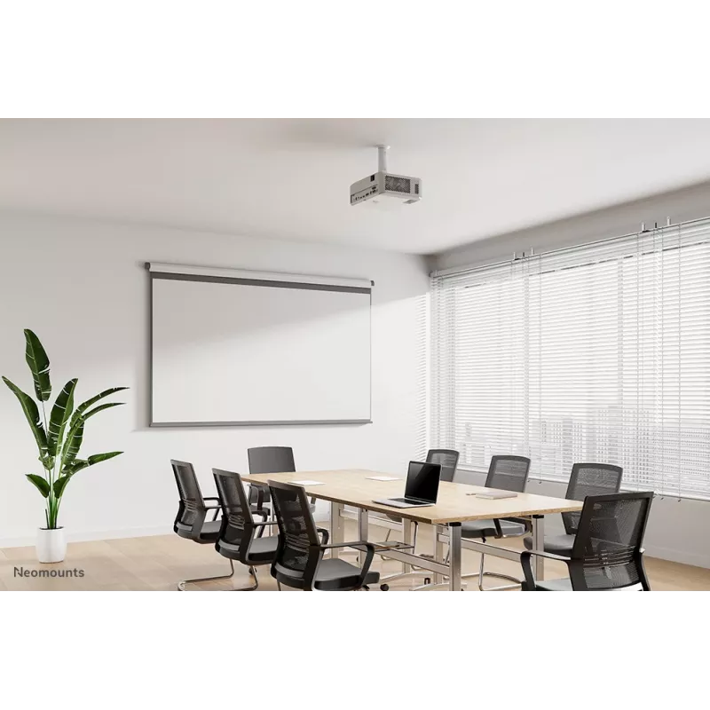 Neomounts BEAMER-C80WHITE supporto a soffitto per proiettore - altezza 13-20 cm - completamente orientabile