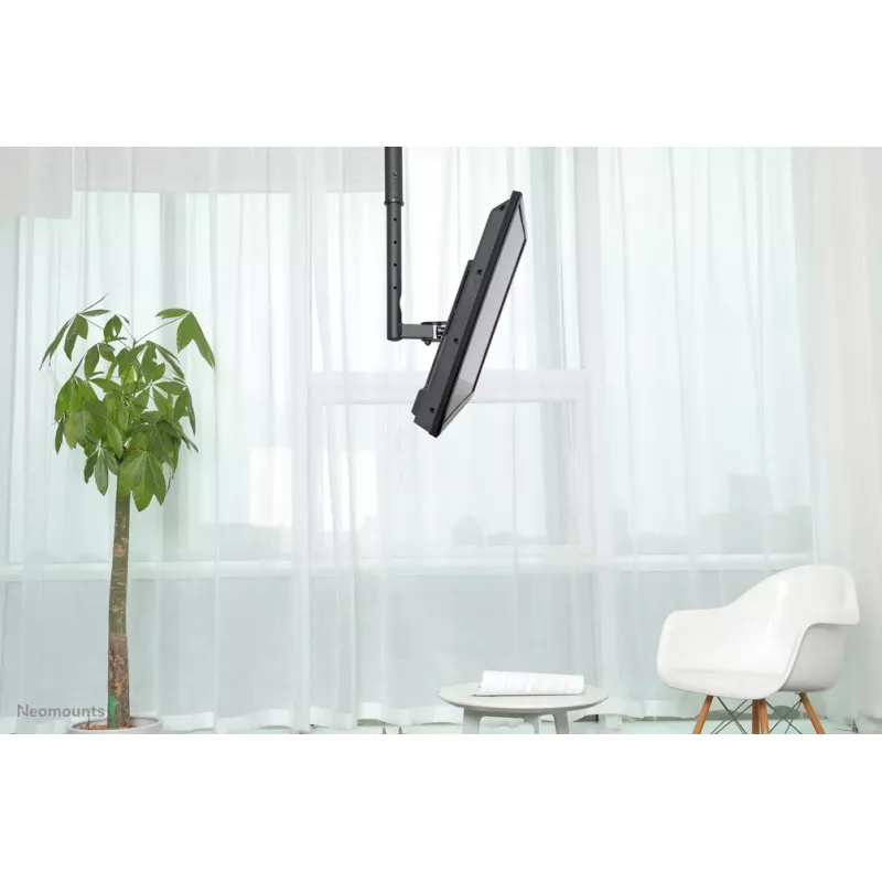 Neomounts FPMA-C060 nero supporto da soffitto per monitor/TV 10-40 pollici - h 60-85 cm