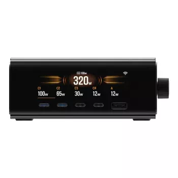 Caricabatterie EcoFlow EF-STATION320W-EU caricabatterie da scrivania 320W per dispositivi portatili