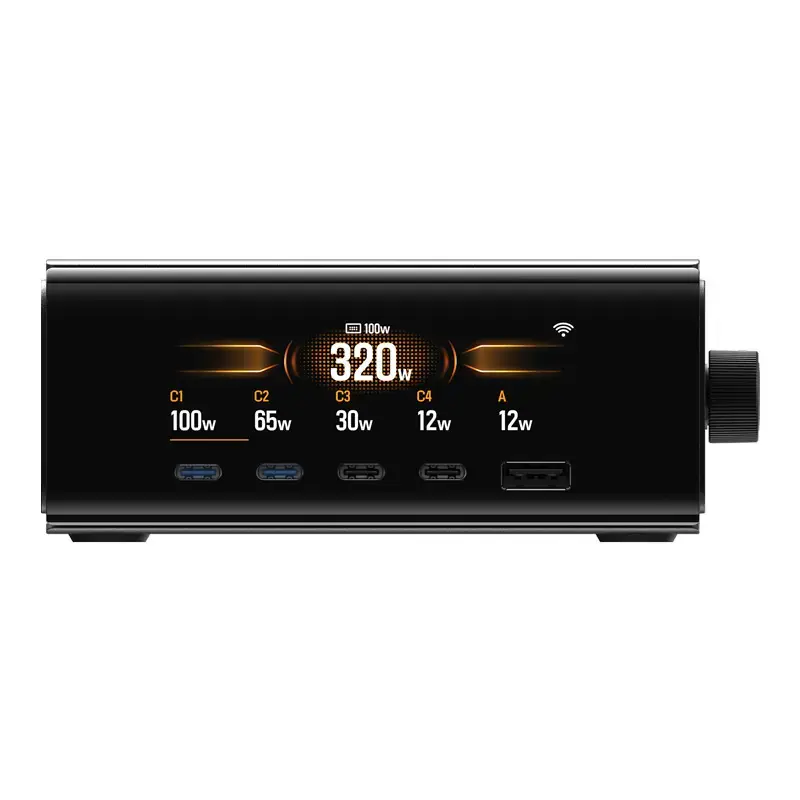 Caricabatterie EcoFlow EF-STATION320W-EU caricabatterie da scrivania 320W per dispositivi portatili