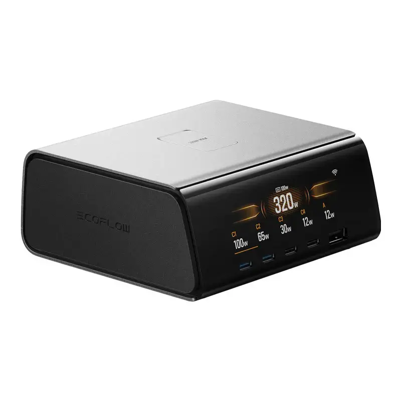 Caricabatterie EcoFlow EF-STATION320W-EU caricabatterie da scrivania 320W per dispositivi portatili