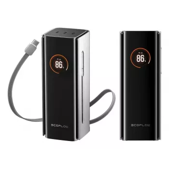 Power bank EcoFlow RAPID Pro 20000 mAh litio 230W, 3× USB-C, nero