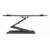 Gembird WM-80ST-05 staffa TV da parete articolata, 37-80 pollici, fino a 50 kg