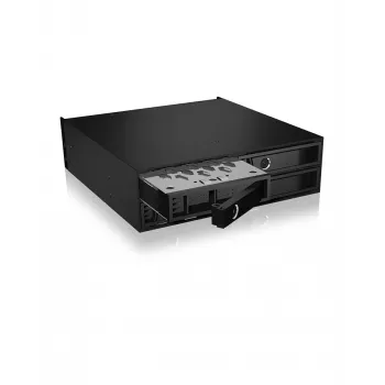 ICY BOX - IB-2242U2K - backplane, 4x U.2 2,5 NVMe SSD (6-15 mm) per 1x vano 5,25 - nero