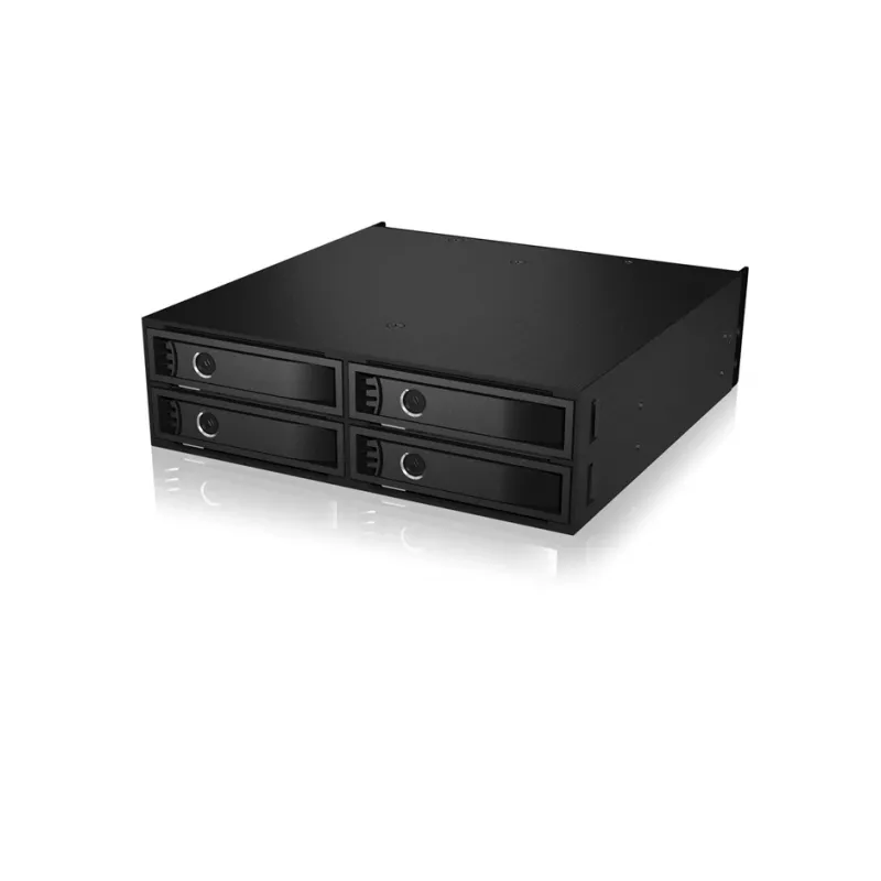 ICY BOX - IB-2242U2K - backplane, 4x U.2 2,5 NVMe SSD (6-15 mm) per 1x vano 5,25 - nero