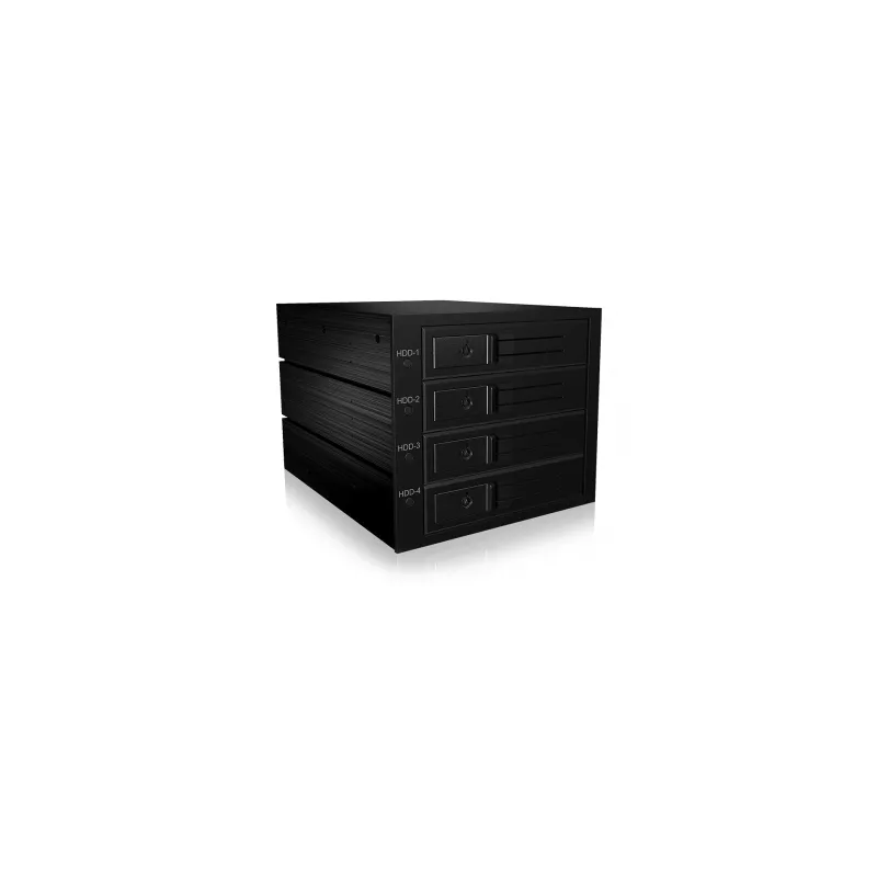 ICY BOX IB-564SAS-12G disk array nero