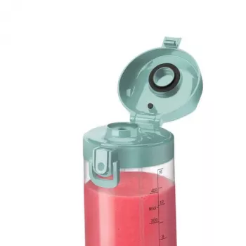 Frullatore sportivo NUTRIBULLET Portable 0,475 L blu, a batteria, contenitore in Tritan, lame in acciaio inox